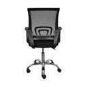 Ver imagem 3 de Kit 4 Cadeiras de Escritório Diretor Tela Mesh Base Cromada Santiago