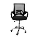 Ver imagem 6 de Kit 5 Cadeiras de Escritório Diretor Tela Mesh Base Cromada Santiago