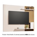 Ver imagem 2 de Painel Sala Suspenso para Tv até 55 Polegadas Menfis Off White Ripado