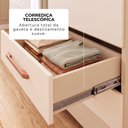 Ver imagem 5 de Guarda-Roupas Báltica 100% MDF 3 Portas 4 Gavetas c/ Kit de Espelhos e Pés