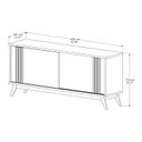 Ver imagem 3 de Rack para TV até 65 Polegadas 2 Portas JB Bechara