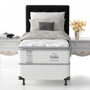 Ver imagem 3 de Conjunto Box Mola Probel Volare Luxo Solteiro 88x59cm