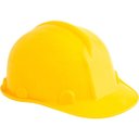 Ver imagem 1 de Capacete Aba Frontal Amarelo Com Carneira Plastica Classe B