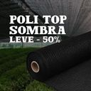 Ver imagem 2 de Politop Sombra 50% Leve Preto 6,00x50mts (valor por Metro)
