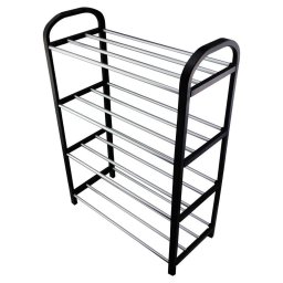 Sapateira 4 Andares Desmontável Organizador de Tênis 8 Pares - 1