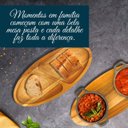 Ver imagem 3 de Kit Tábua Petisqueira Madeira com Divisórias