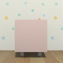 Ver imagem 3 de Kit Quarto Infantil Dominique 4 peças com Mesa 3Baús Organizadora + Estante Casinha de Boneca + Prat