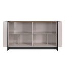 Ver imagem 6 de Buffet Aparador Decorativo 160cm Destin Off White/Preto G73 - Gran Belo