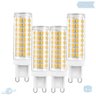 Kit 4 Lâmpadas de Led Halopin G9 7w Branco Quente (3000k) - 1
