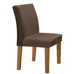 Conjunto Sala de Jantar Mesa 160x80cm Tampo MDF/Vidro com 6 Cadeiras Espanha Yescasa - 12