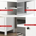 Ver imagem 5 de Rack Painel Ditália P/ Tv até 60 R-902 R-606 Branco