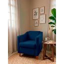 Ver imagem 4 de Poltrona Reforçada e Confortável Tilla Linho