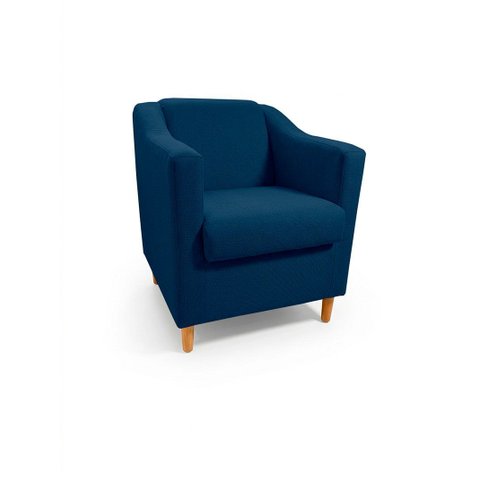 Poltrona Reforçada e Confortável Tilla Linho