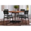 Ver imagem 1 de Mesa Sala 1593 + 4 Cad Lou Preto Carraro