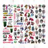 Kit Cartelas Com 90 Adesivo Stickers Variados Teu Adesivo sem resina Colorido - 1