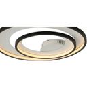 Ver imagem 3 de Luminária Plafon de Sobrepor Loop 1X60W 3000k 1500 Lúmens HM008WB Bella Iluminação Preto/Branco