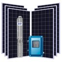 Ver imagem 1 de Kit Bomba Submersa Solar 1500W Até 50m ou 126.400L/dia