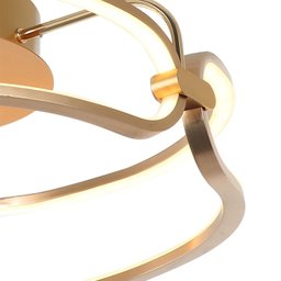 Plafon de Sobrepor Lúmina 1x35w 3000k 1750 Lúmens BB016SG Bella Iluminação - 6