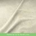 Ver imagem 4 de Conjunto Sala Jantar Lupita Casa 812 Mesa 120cm Tampo MDF Vidro 4 Cadeiras Estofadas Moderno