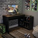 Ver imagem 4 de Mesa Gamer com 4 Nichos MDP Preto B240