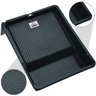Bandeja para Pintura 2,7l 30x37cm Plástica Preta Garfo Rolo | Atlas - 1