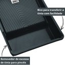 Ver imagem 5 de Bandeja para Pintura 2,7l 30x37cm Plástica Preta Garfo Rolo | Atlas