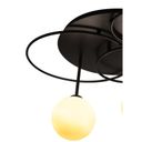 Ver imagem 5 de Luminária Plafon de Sobrepor Lindo 3XG9 75W TR006B Bella Iluminação Preto/Cromado
