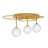 Plafon de Sobrepor Lindo 3xG9 75w TR006 Bella Iluminação - 10