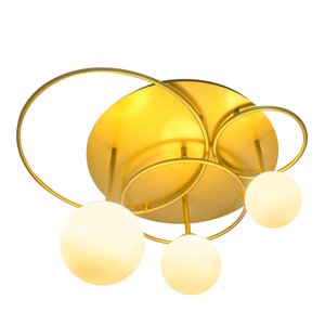 Plafon de Sobrepor Lindo 3xG9 75w TR006 Bella Iluminação