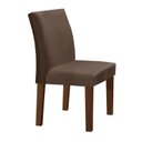 Ver imagem 7 de Conjunto Sala de Jantar Mesa 120x80cm Tampo MDF/Vidro com 4 Cadeiras Espanha Yescasa
