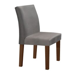 Conjunto Sala de Jantar Mesa 120x80cm Tampo Mdf/vidro com 4 Cadeiras Espanha Yescasa - 12