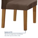 Ver imagem 7 de Conjunto Sala de Jantar Mesa 160x80cm Tampo MDF com 6 Cadeiras Espanha Yescasa