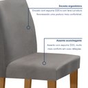 Ver imagem 7 de Conjunto Sala de Jantar Mesa 160x80cm Tampo Mdf com 6 Cadeiras Espanha Yescasa