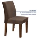 Ver imagem 4 de Conjunto Sala de Jantar Mesa 160x80cm Tampo Mdf com 6 Cadeiras Espanha Yescasa