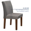 Ver imagem 5 de Conjunto Sala de Jantar Mesa 160x80cm Tampo Mdf com 6 Cadeiras Espanha Yescasa