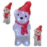 Urso Polar Natal Enfeite Iluminado Led Decoraçao Natalino Decoraçao Casa Loja Escritorio - 3