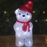 Urso Polar Natal Enfeite Iluminado Led Decoraçao Natalino Decoraçao Casa Loja Escritorio - 8