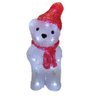 Urso Polar Natal Enfeite Iluminado Led Decoraçao Natalino Decoraçao Casa Loja Escritorio - 2