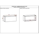 Ver imagem 4 de Armário para Cozinha Basculante 700 Line Branco/Supremo