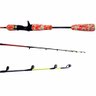 Vara de Carretilha em Carbono 1,10m 15lbs Safira Pingadinha Rodadinha - 1