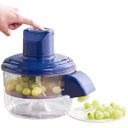Ver imagem 5 de Maquina Descascar Frutas Eletrica Descascador Portatil Alho Tomate Cereja Tempero Cozinha Alimentos