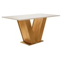 Ver imagem 6 de Conjunto Sala de Jantar Mesa 120x80cm Tampo MDF com 4 Cadeiras Espanha Yescasa