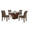 Conjunto Sala de Jantar Mesa 120x80cm Tampo Mdf com 4 Cadeiras Espanha Yescasa - 14