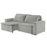 Sofa Malibu 3 Lugares 220 cm Pes de Madeira Talento Móveis - 2