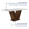 Conjunto Sala de Jantar Mesa 120x80cm Tampo Mdf com 4 Cadeiras Espanha Yescasa - 2