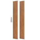 Ver imagem 5 de Painel Ripado em Placa 250x89,5cm (2,23m²) Mdf