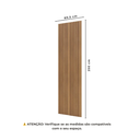Ver imagem 3 de Painel Ripado em Placa 100% MDF 89,5x250cm (2,23m²) Marrom/Freijó/Madeirado Pradel Móveis