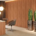 Ver imagem 7 de Painel Ripado em Placa 183x134cm (2,45m²) Mdf