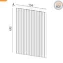 Ver imagem 5 de Painel Ripado em Placa 183x134cm (2,45m²) Mdf