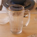 Ver imagem 6 de Jarra Deli Diamante com Fio de Ouro 750ml Vidro